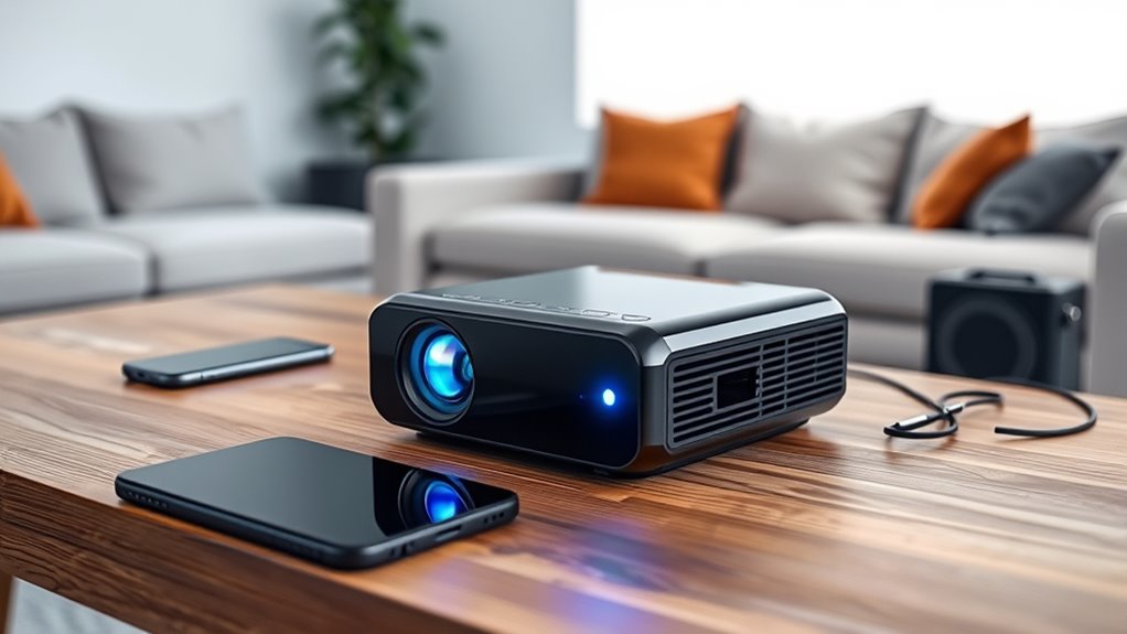 top portable led projectors