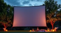 top portable projection screen options