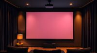 top projector screen paints