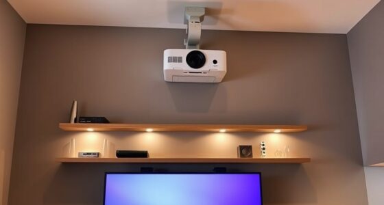 top projector shelf options
