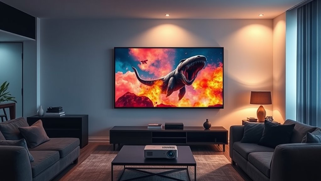 top short throw projectors