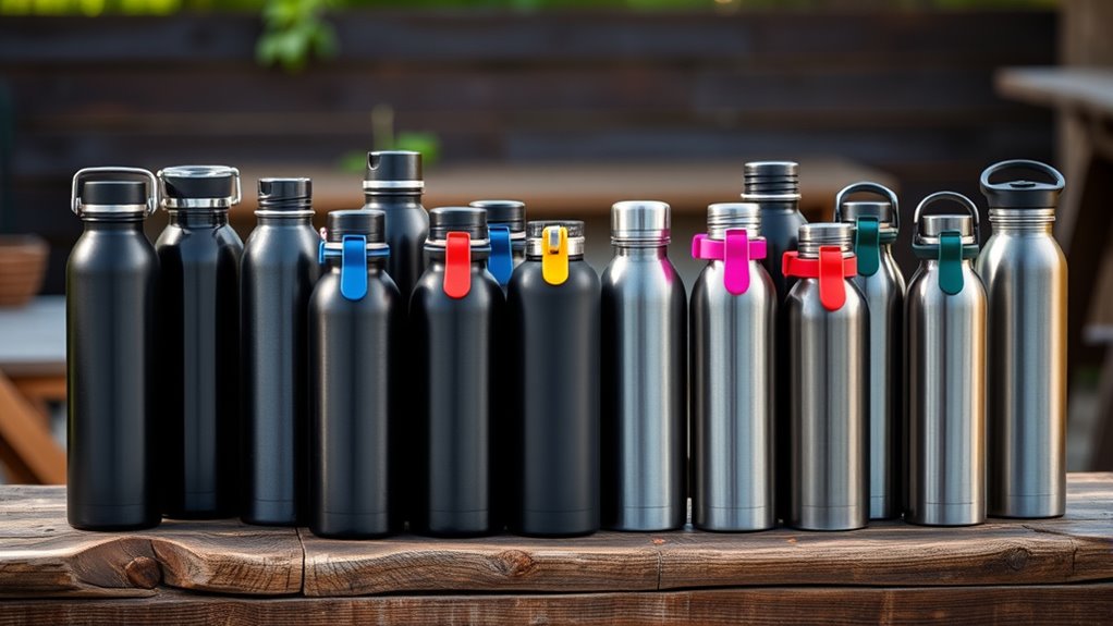 top stainless steel bottles