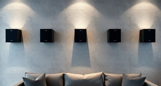 top wall mounted speakers