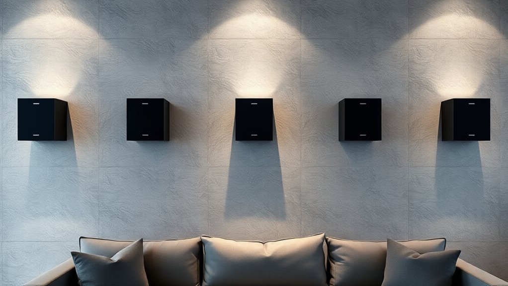 top wall mounted speakers