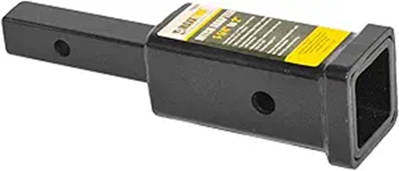 trailer hitch extension adapter