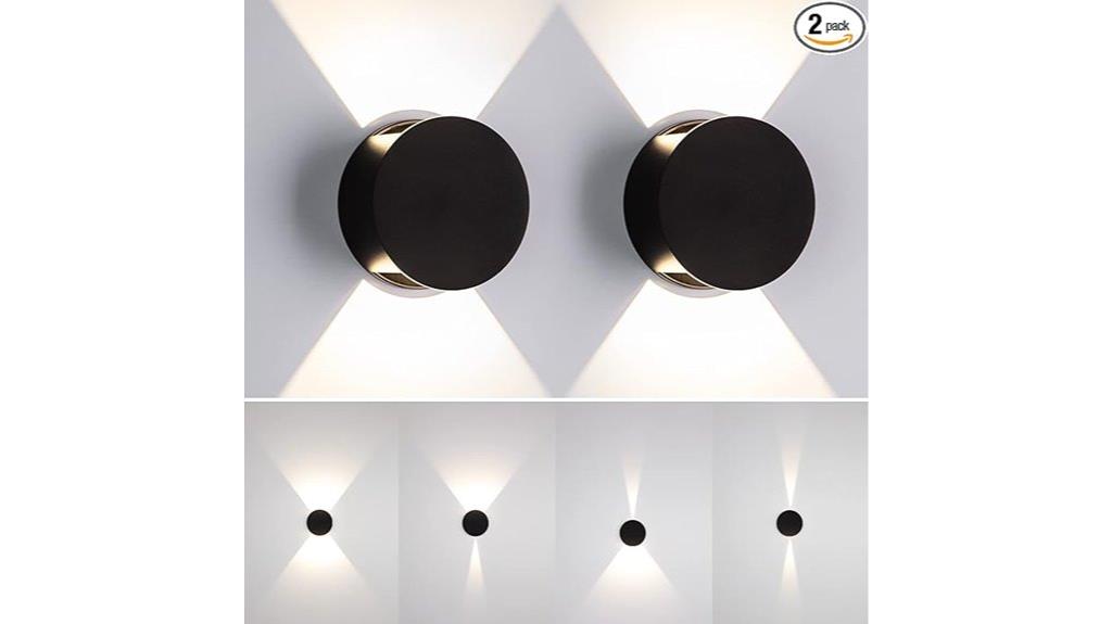 tubicen dimmable led sconces