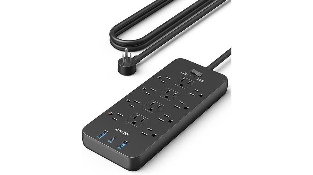 twelve outlets usb chargers