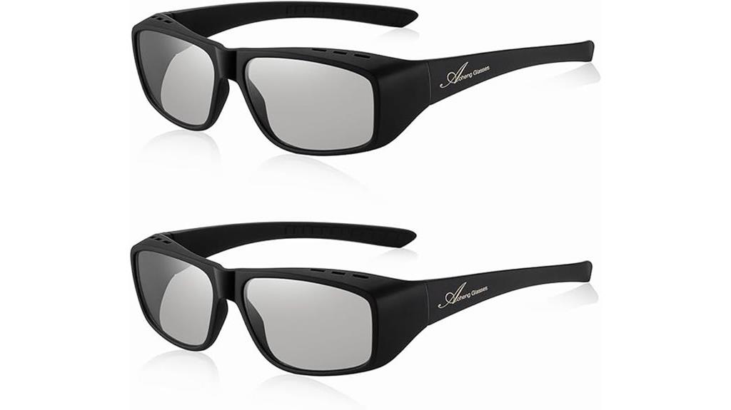 two pack passive glasses