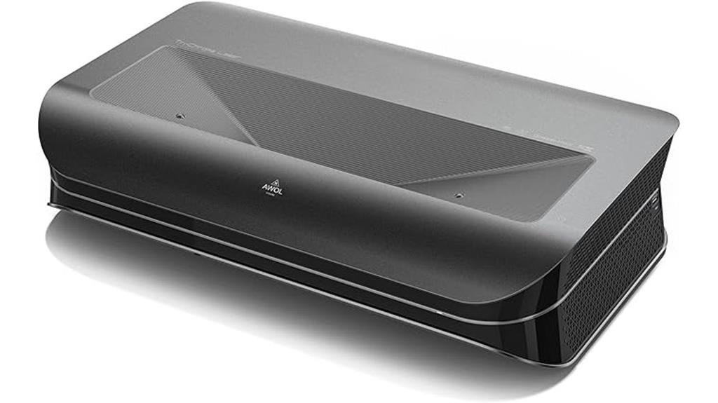 ultra short throw laser projector