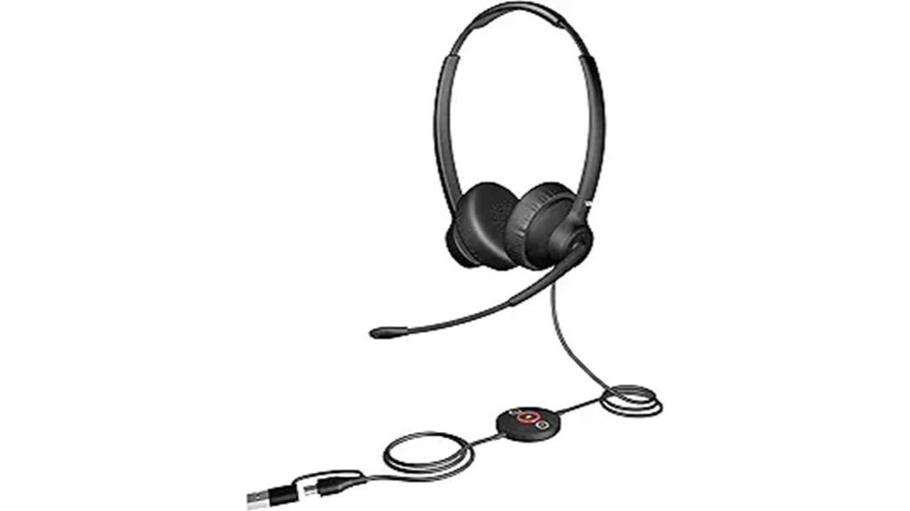 usb c noise cancelling headset