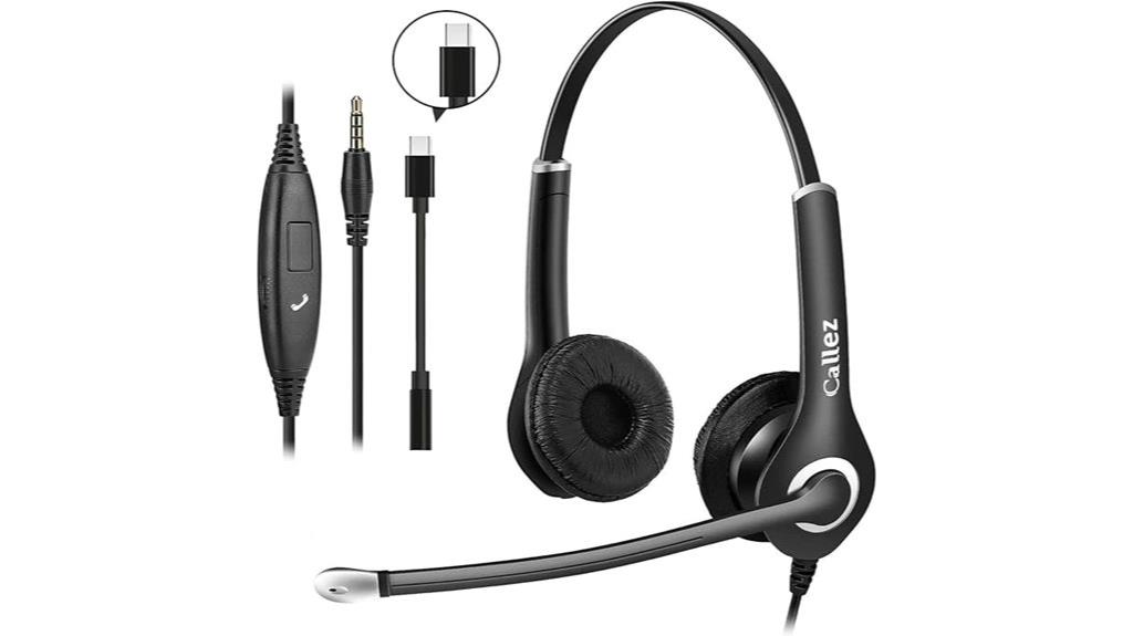 versatile computer headset with mic