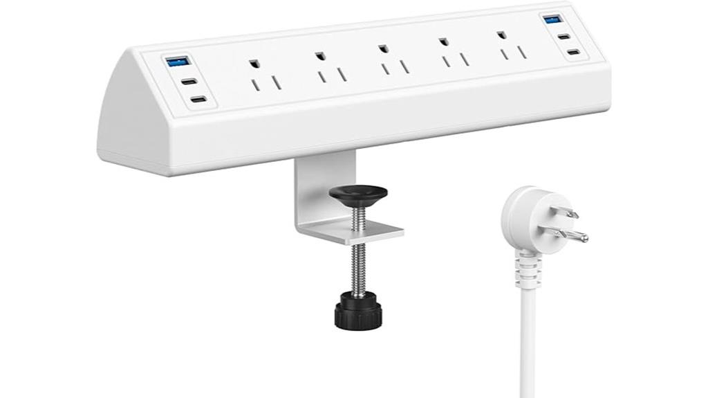 versatile desk power strip