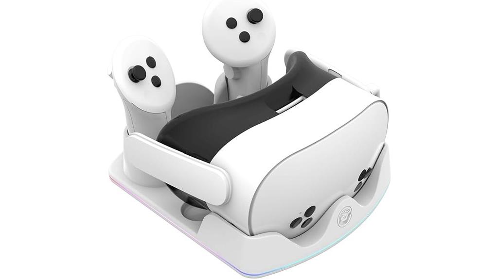 vr headset charging station