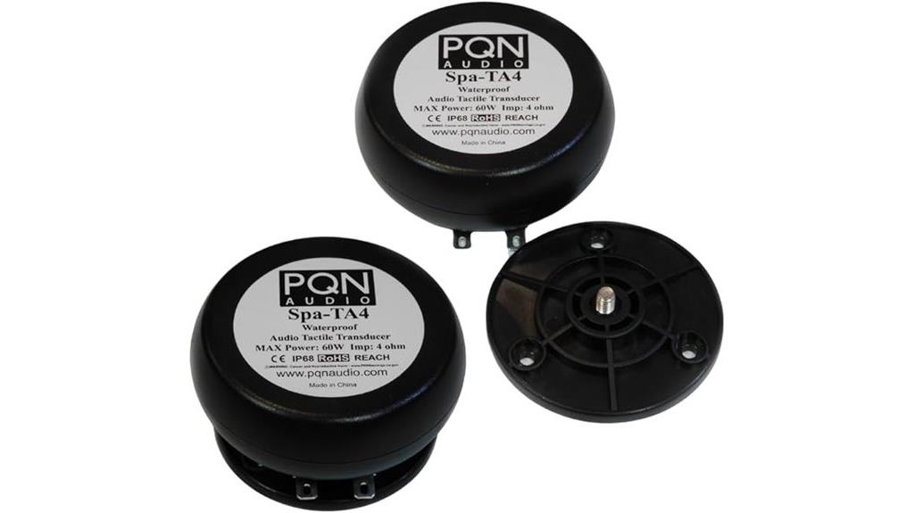 waterproof transducer pair