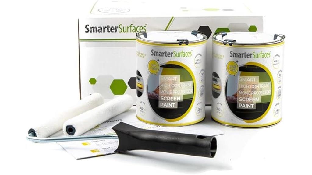 whiteboard projector screen paint