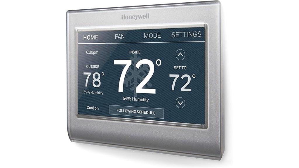 wi fi color thermostat control