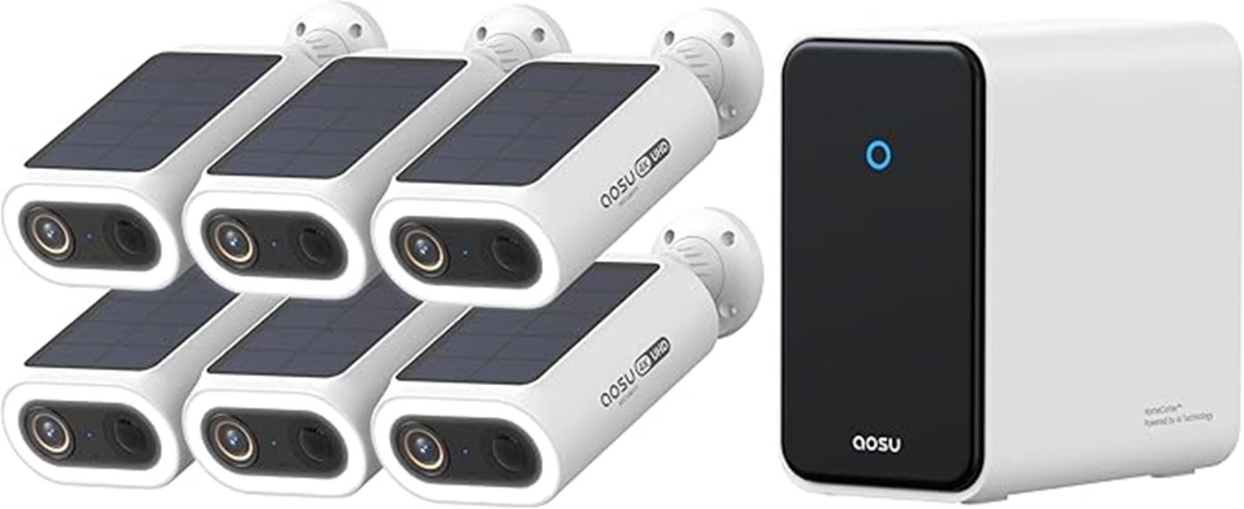 wireless 4k outdoor camera kit