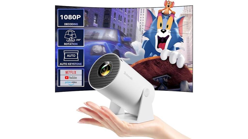 wireless android projector