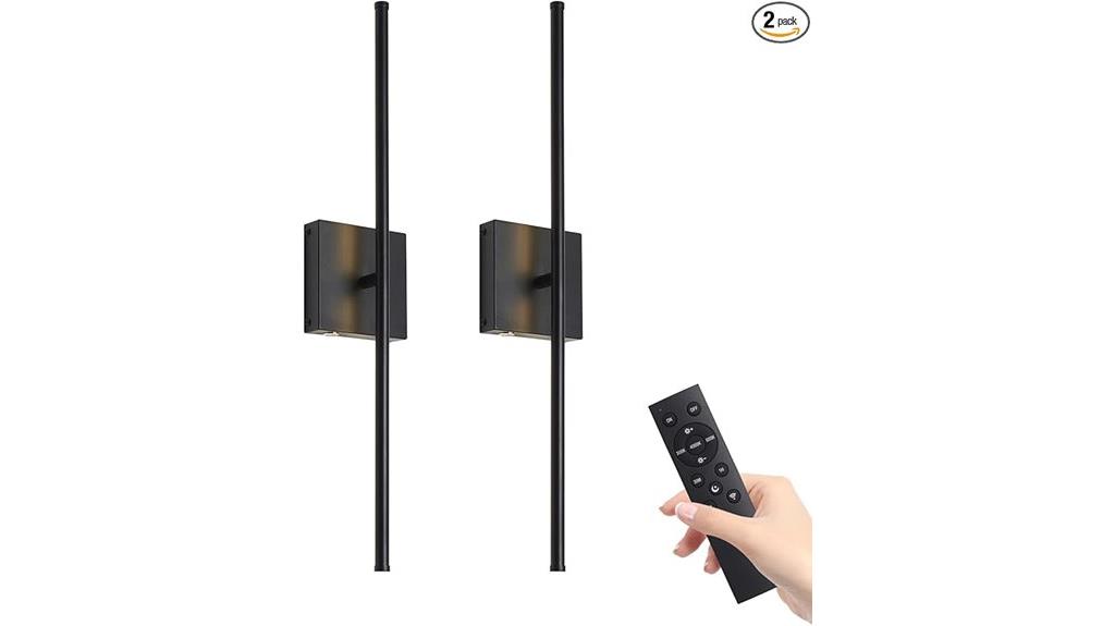 wireless battery powered sconces