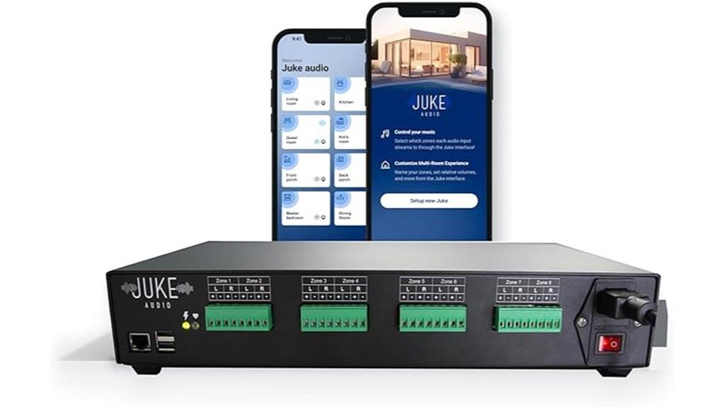 wireless multi room amplifier
