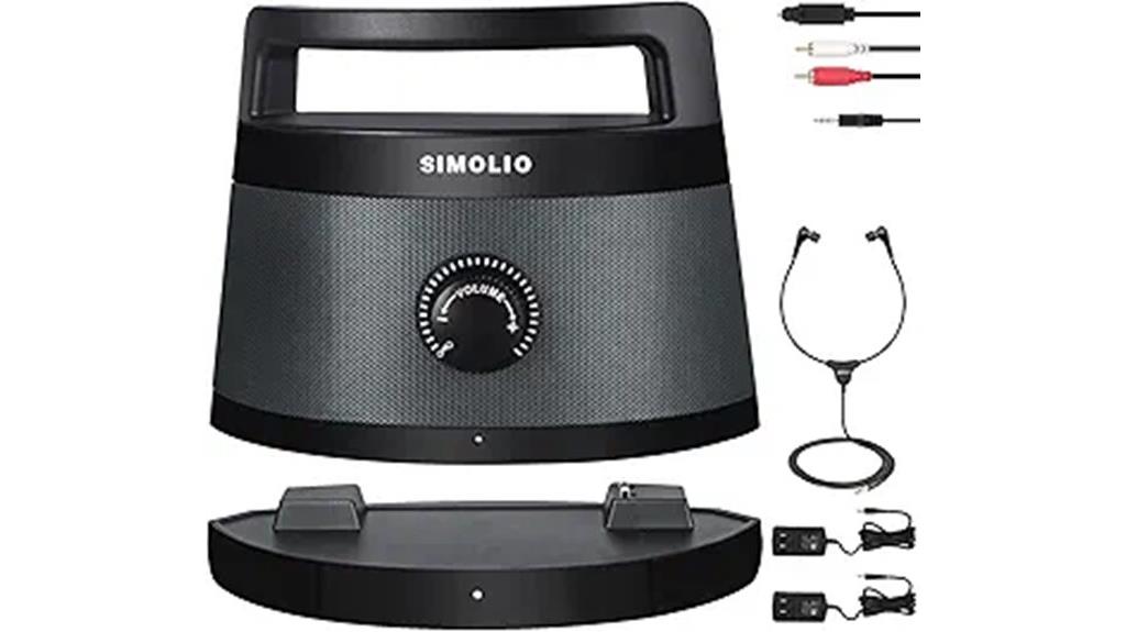 wireless portable tv speakers