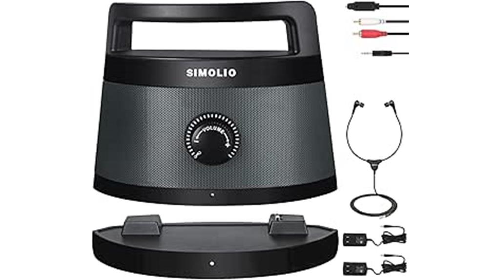 wireless portable tv speakers