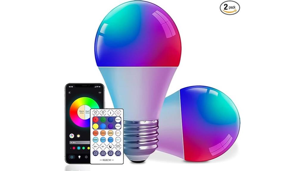 wireless rgbw light bulbs