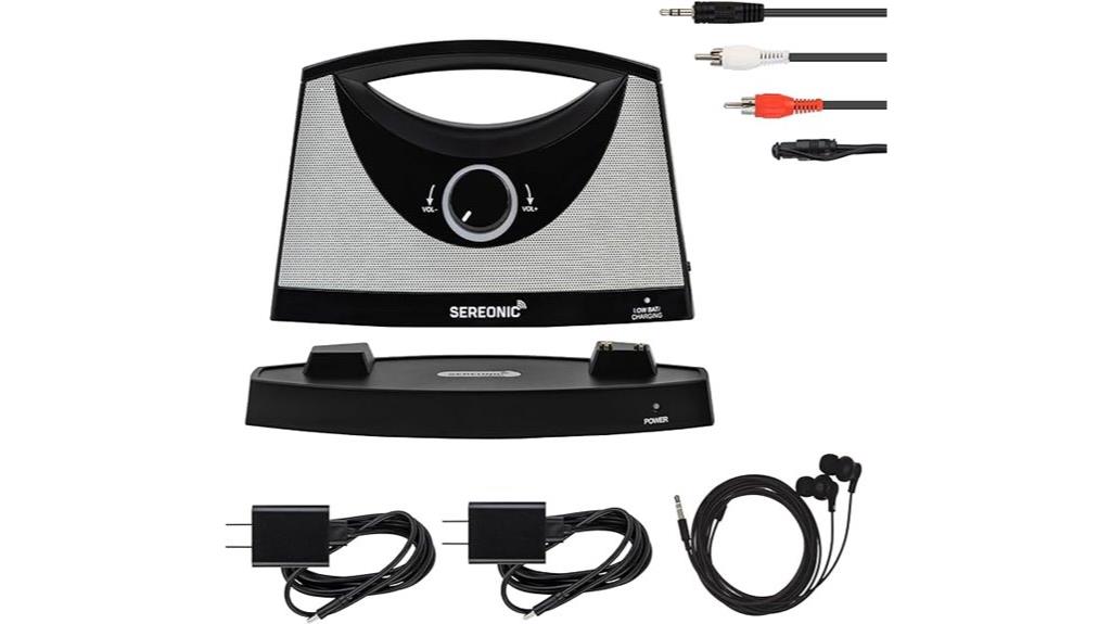 wireless tv speaker portability