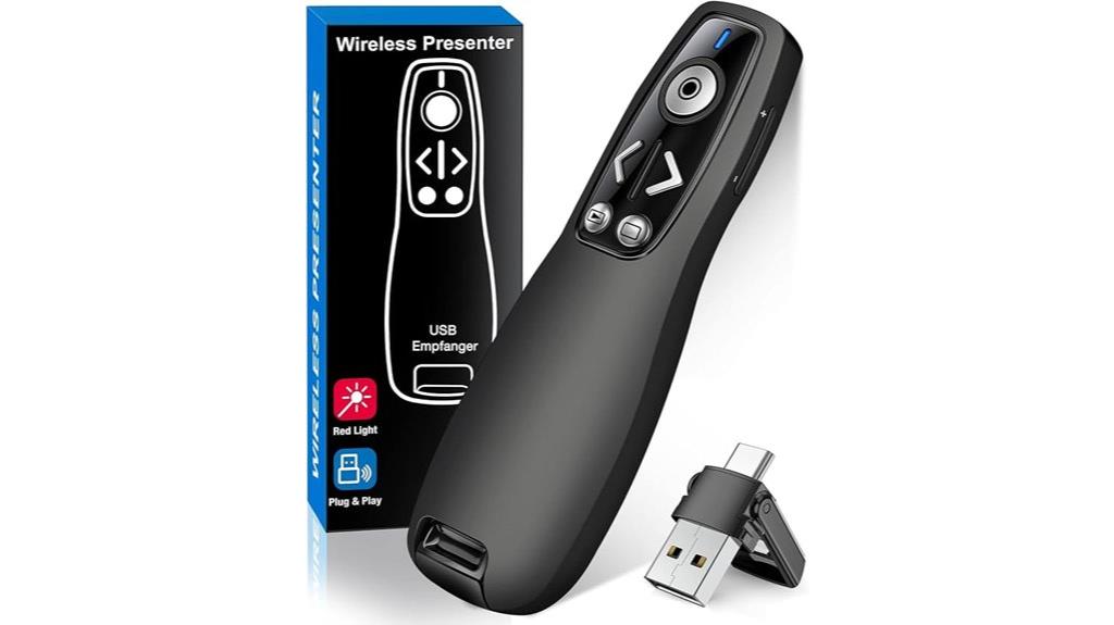 wireless usb powerpoint remote