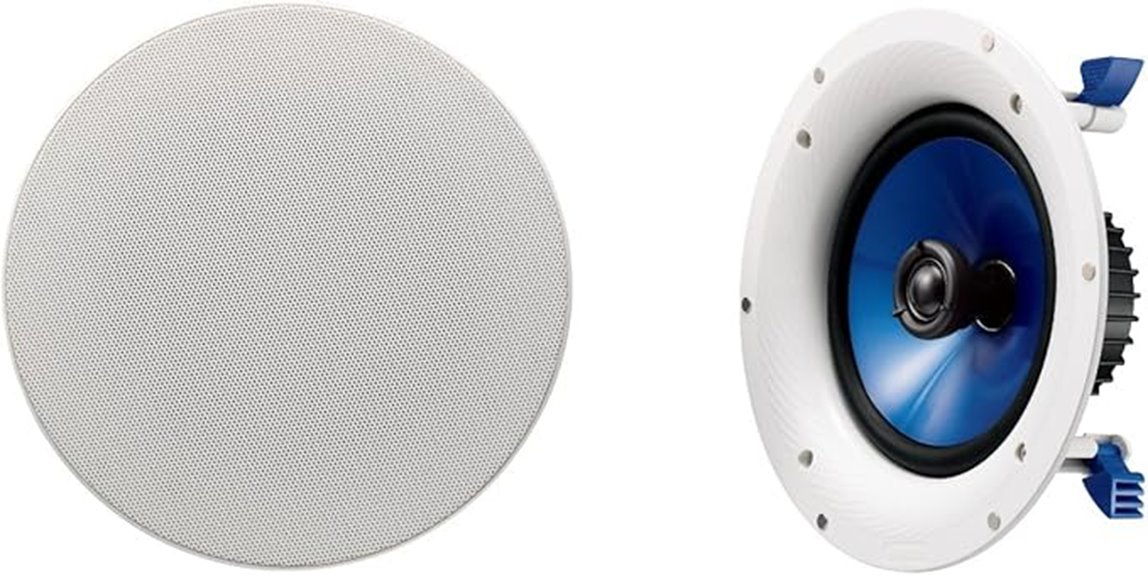 yamaha 8 inch ceiling speakers