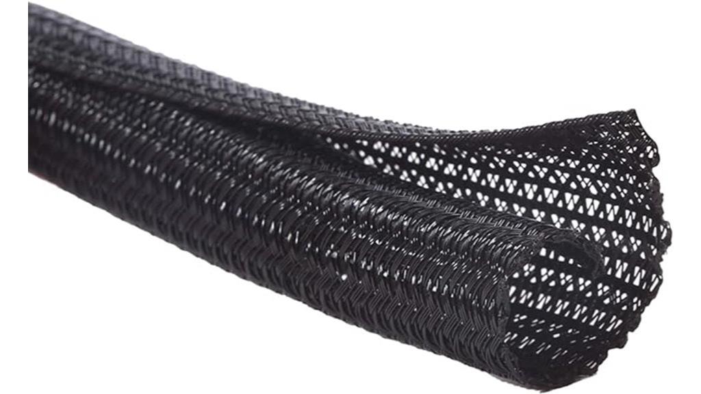 10 foot black cable protector