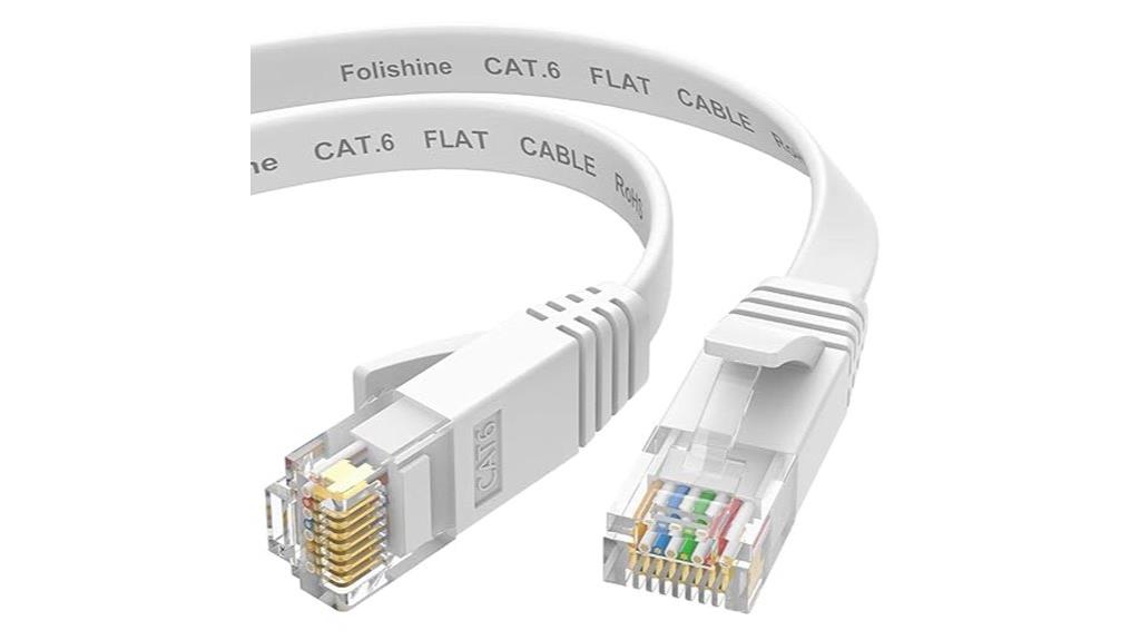 10 ft flat ethernet cable