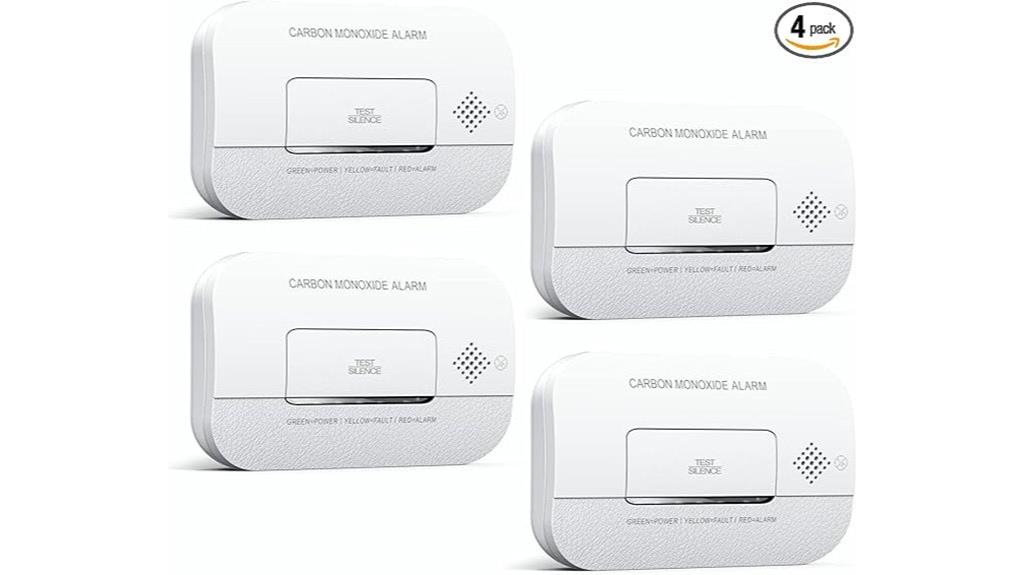 10 year co detectors pack