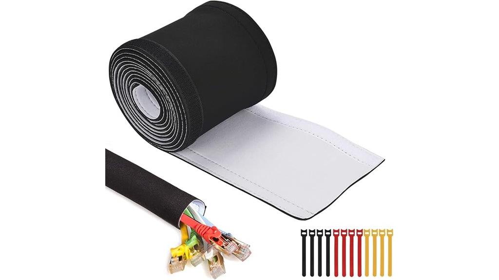 10ft neoprene cable sleeve