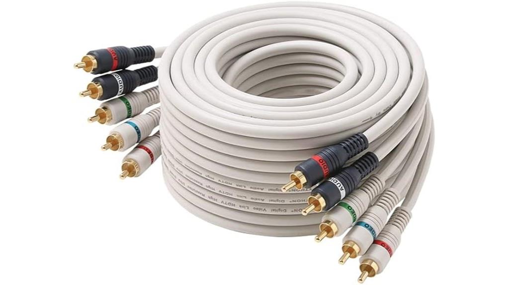 12 foot rca component cable