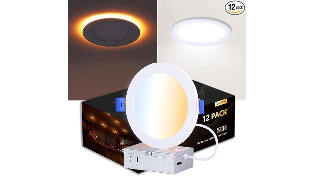 12 pack 6 inch led lights