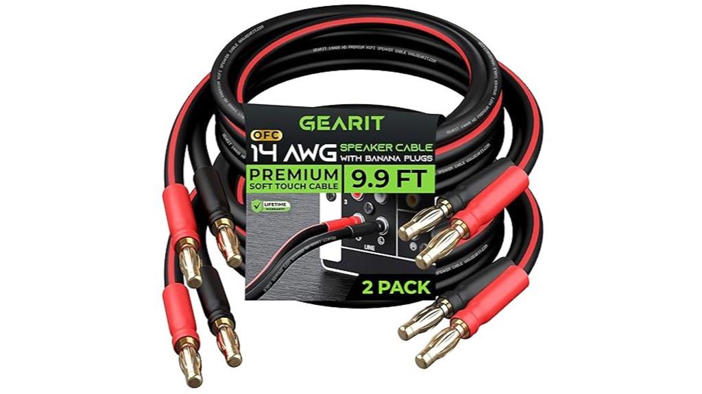 14 awg speaker cables