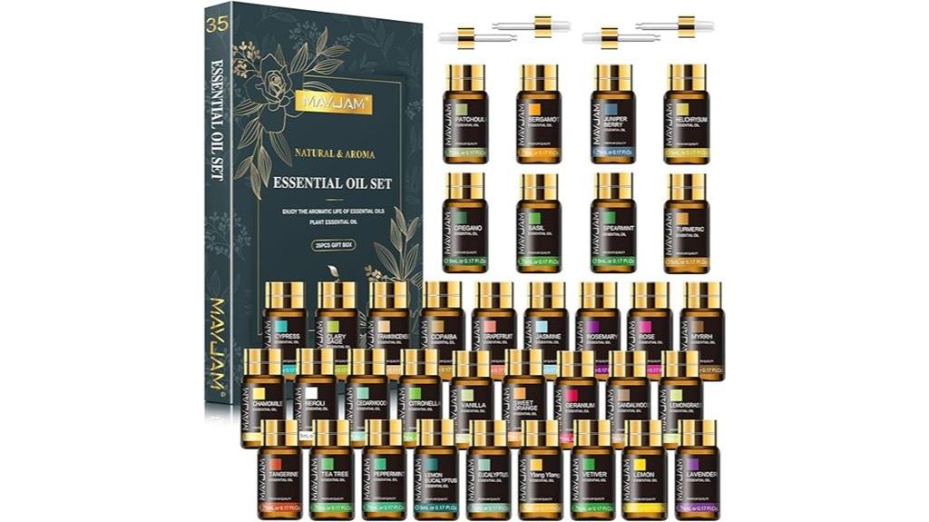 35 piece premium oil set