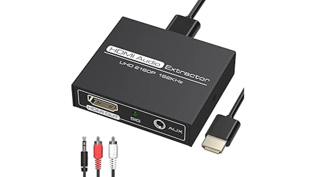 4k hdmi audio extractor