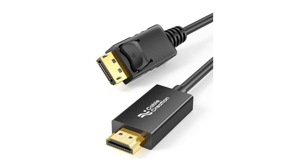 4k hdmi displayport cable