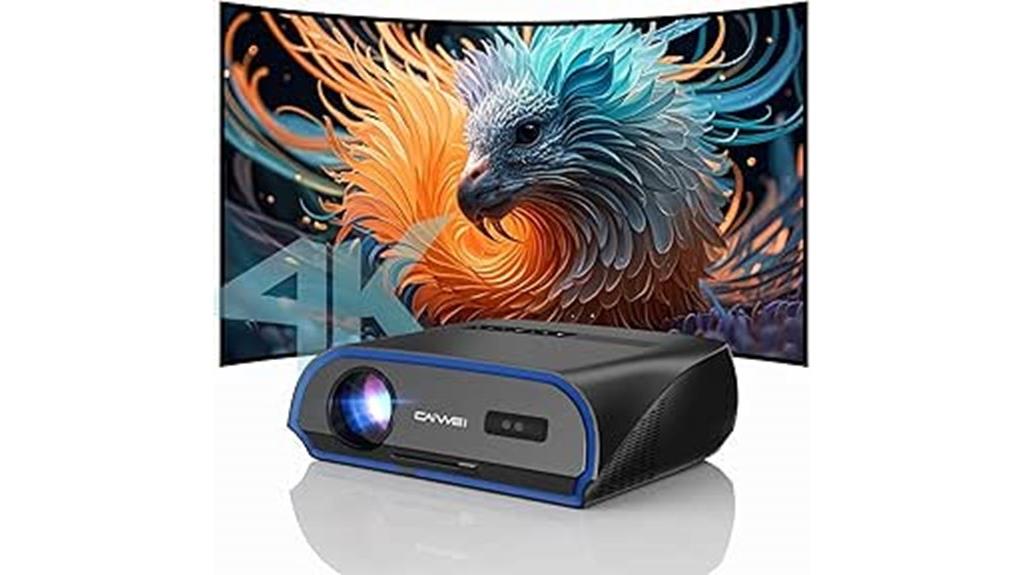 4k hdr10 wifi6 projector