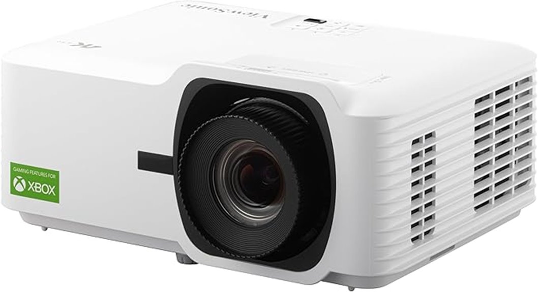 4k laser projector details
