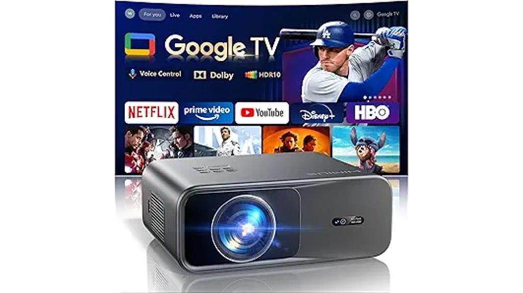 4k outdoor smart projector