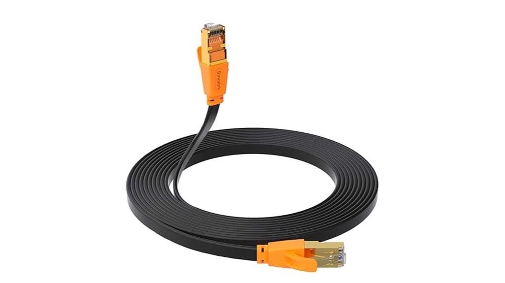 50 ft flat ethernet cable