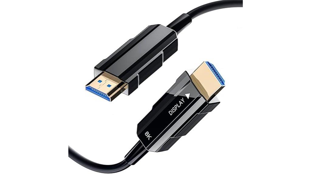 50ft 8k fiber optic hdmi