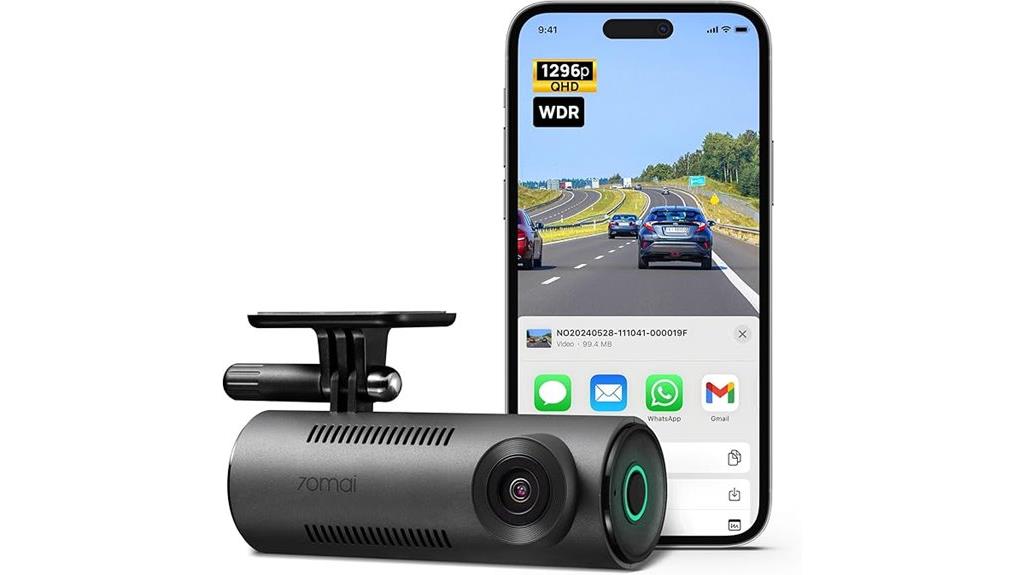 70mai m310 dash camera