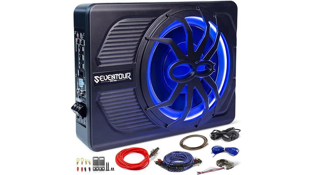 800w slim underseat subwoofer