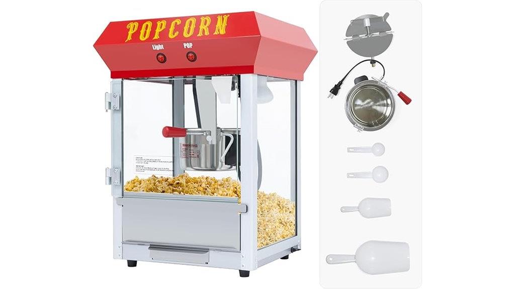 8 oz home commercial popcorn machine