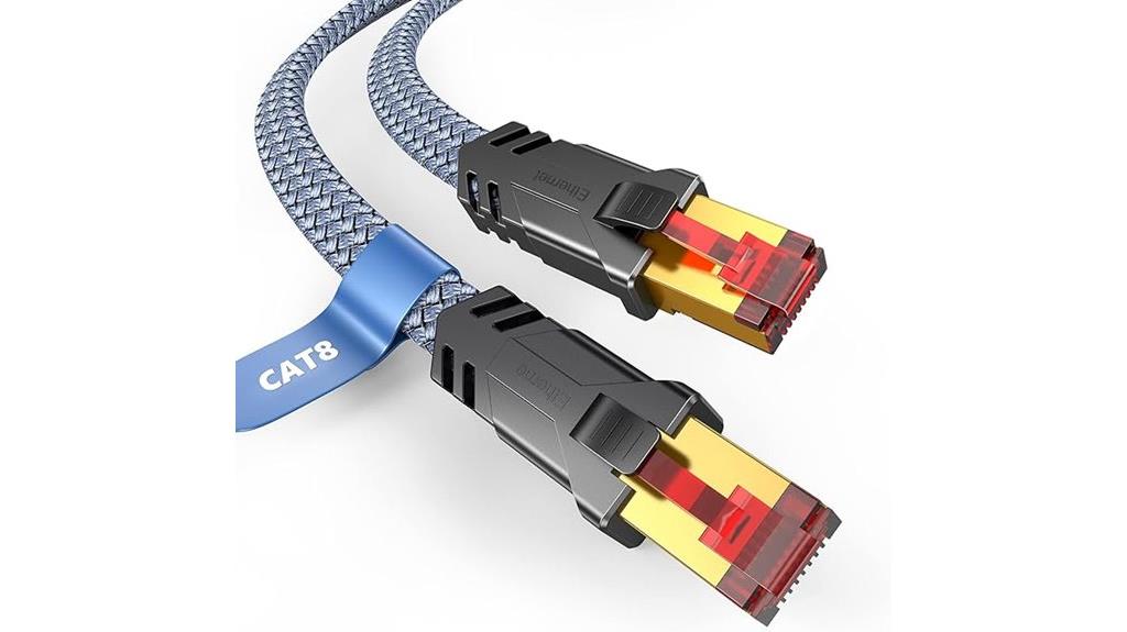 8 pair 50ft ethernet cable