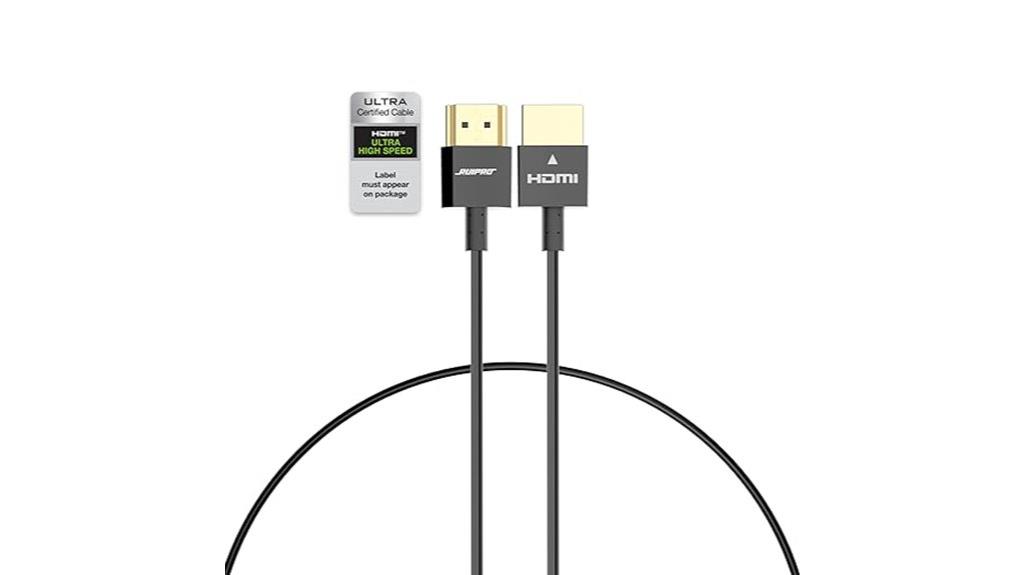 8k ultra thin hdmi